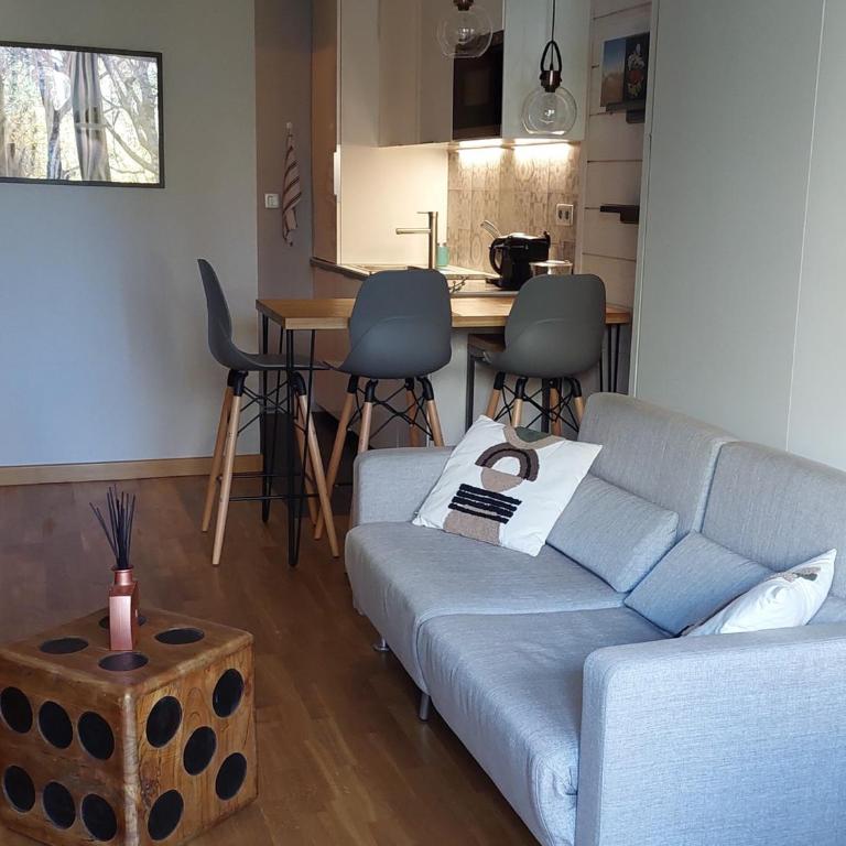 Studio confortable rénové en résidence verdoyante à Chamonix - FR-1-517-69 - Estudio - 1