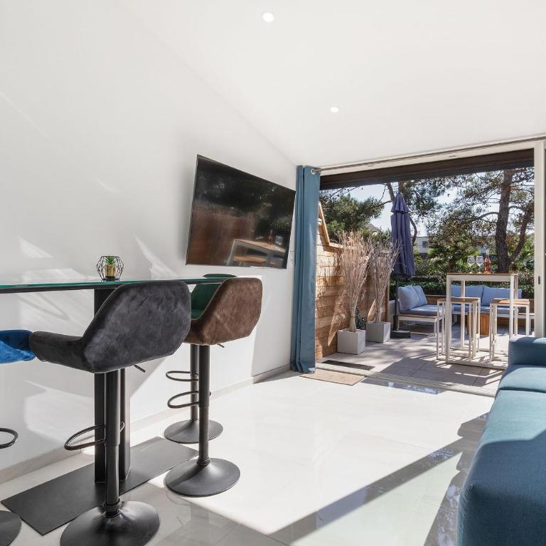 Greenwood - Villa design 2 chambres terrasses Heliovillage - Village Naturiste - Two-Bedroom House - 7