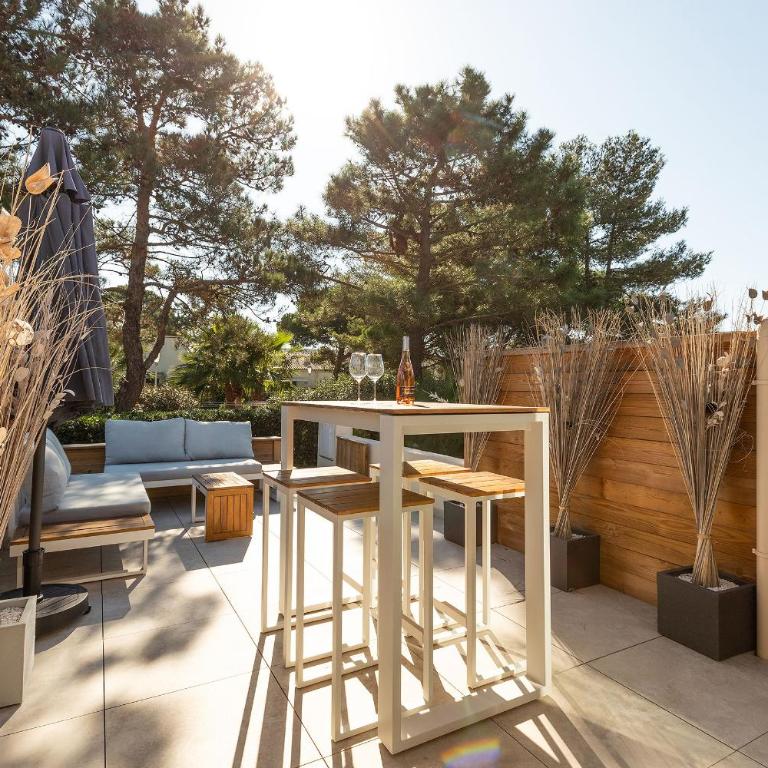 Greenwood - Villa design 2 chambres terrasses Heliovillage - Village Naturiste - Two-Bedroom House - 21