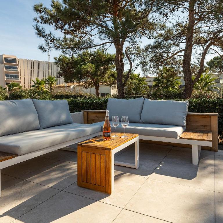 Greenwood - Villa design 2 chambres terrasses Heliovillage - Village Naturiste - Two-Bedroom House - 23