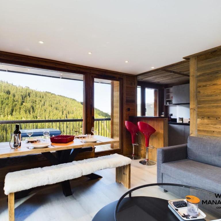 Résidence Ariondaz DaphnÉe - Appartement montagnard moderne pour 4 personnes MAE-8971 - Appartement - 11