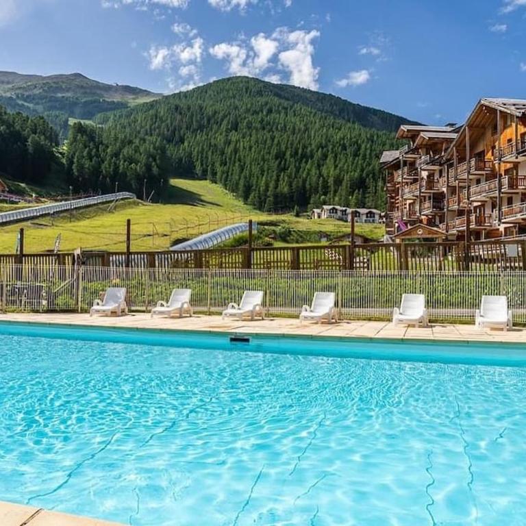 Appartement 6pers dont 4 adultes max aux Orres 1800 - Apartment mit 2 Schlafzimmern - 25