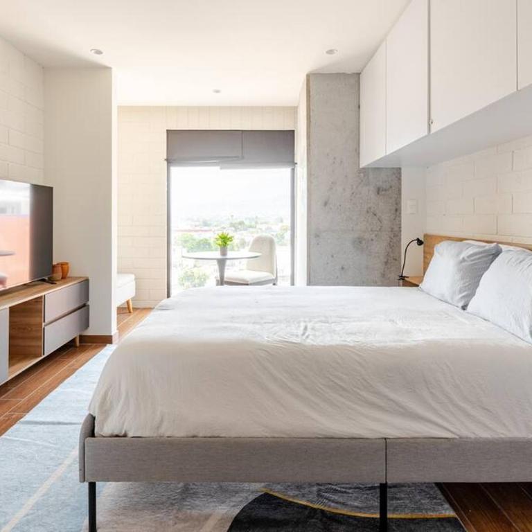 Departamentos exclusivos, equipados y amueblados en Torre Barrio Vergel - One-Bedroom Apartment - 2