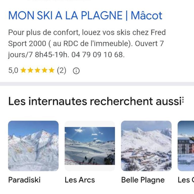 MON SKI A LA PLAGNE - PLAGNE BELLECOTE Résidence 3000 - Appartement 1 Chambre - 49