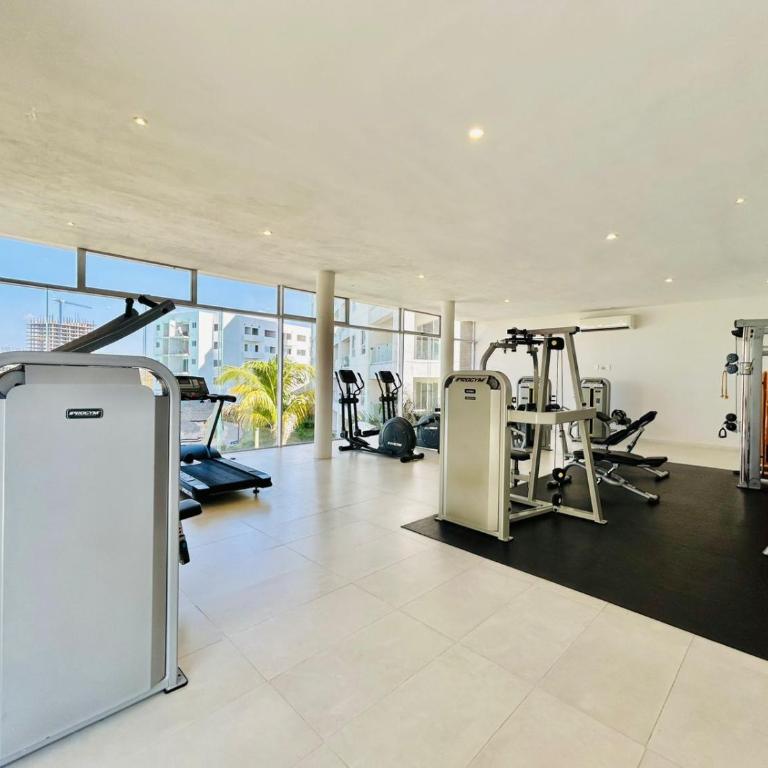 alberca tipo playa,10 min de la playa by G P S rentas - Two-Bedroom Apartment - 31