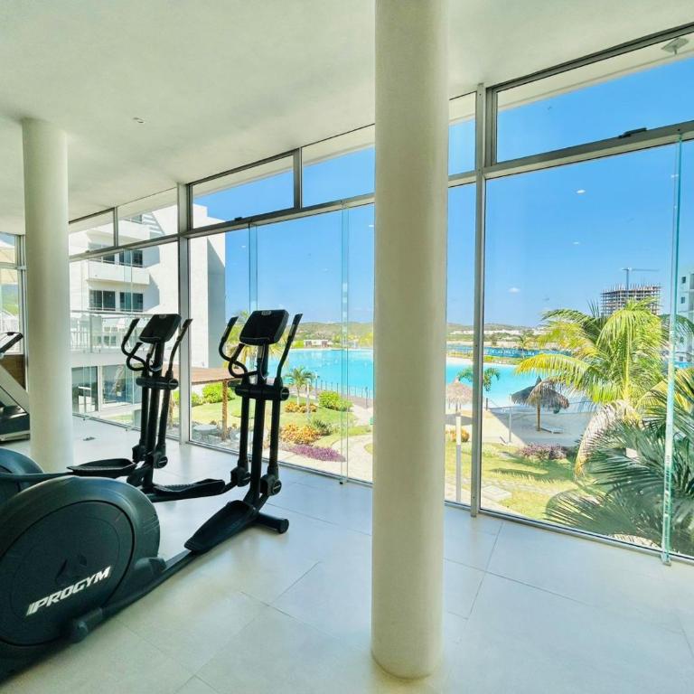 alberca tipo playa,10 min de la playa by G P S rentas - Two-Bedroom Apartment - 44