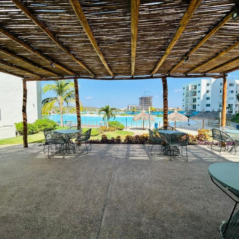 alberca tipo playa,10 min de la playa by G P S rentas - Two-Bedroom Apartment - 36