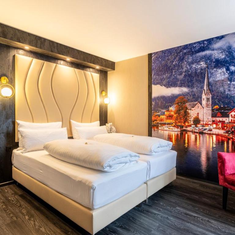 PLAZA INN Salzburg City - Doppelzimmer – Hofseitig - 1