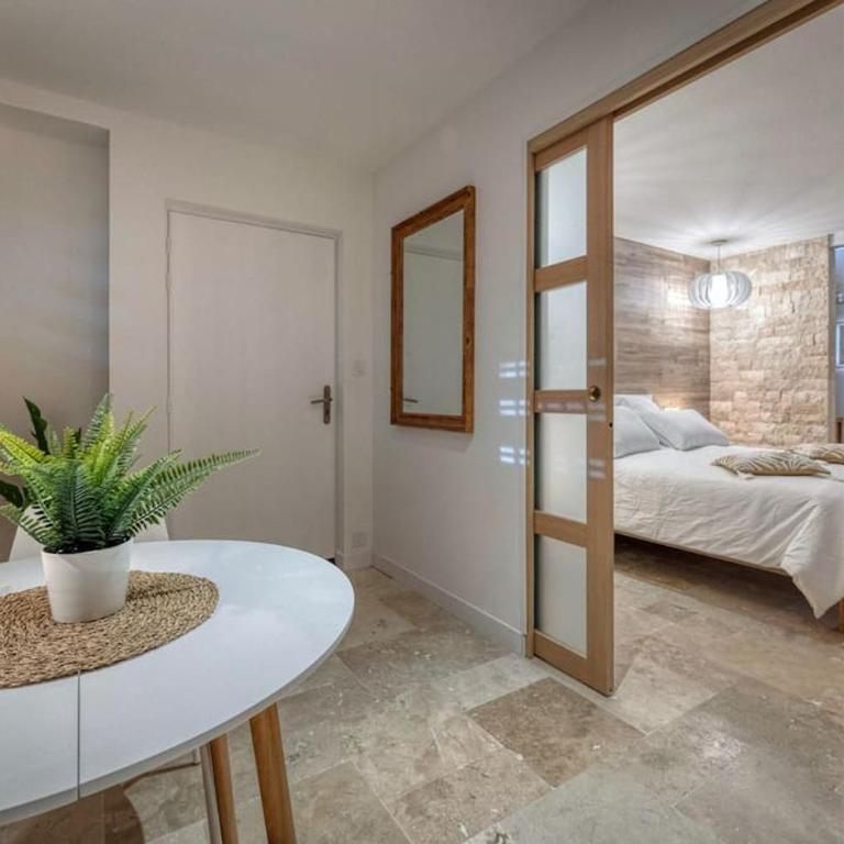 Appartement luxueux avec jacuzzi - Appartement 1 Chambre - 11