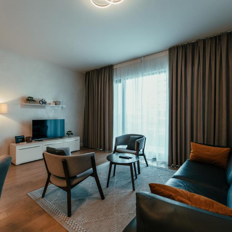 Belgrade Waterfront Mirage - Apartman sa 2 Spavaće Sobe i Pogledom na Grad - 27