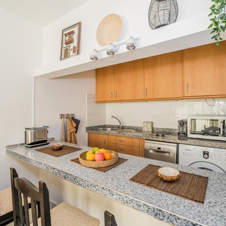 Casa Océano Atlantik Garden with aircon - Apartamento de 1 dormitorio con terraza - 17