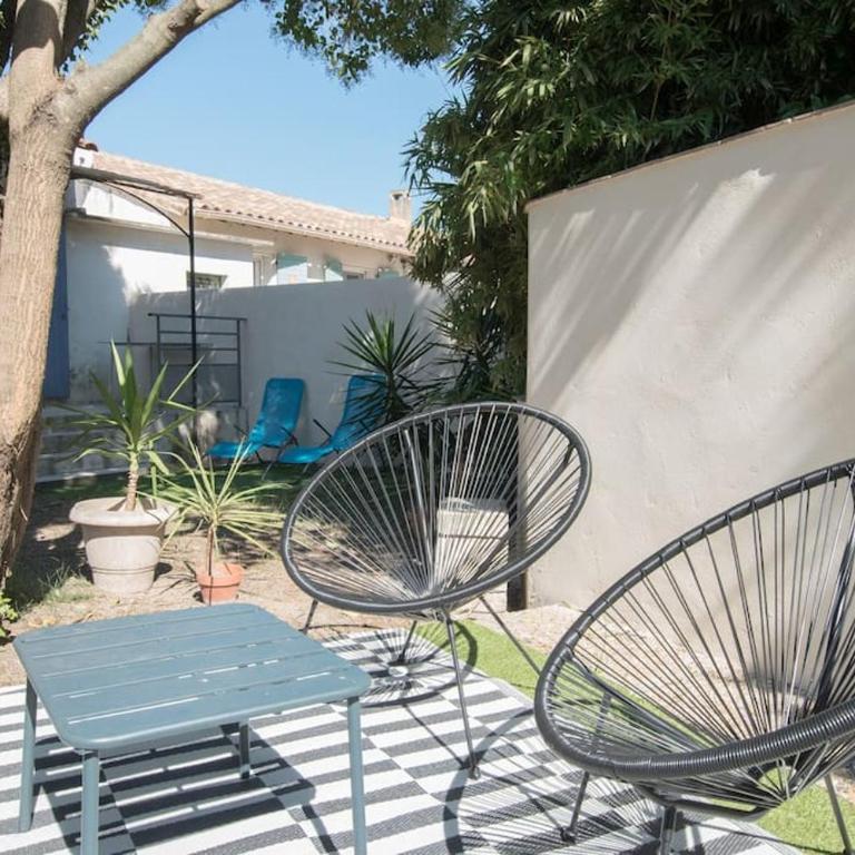 Fé Di Biou - Jardin Parking Clim - Three-Bedroom House - 16