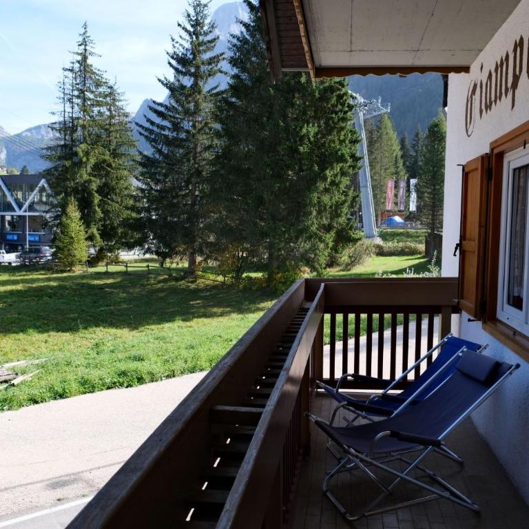 Cèsa Ciampac - Appartamento con 1 Camera da Letto, Balcone e Vista Montagna - 28