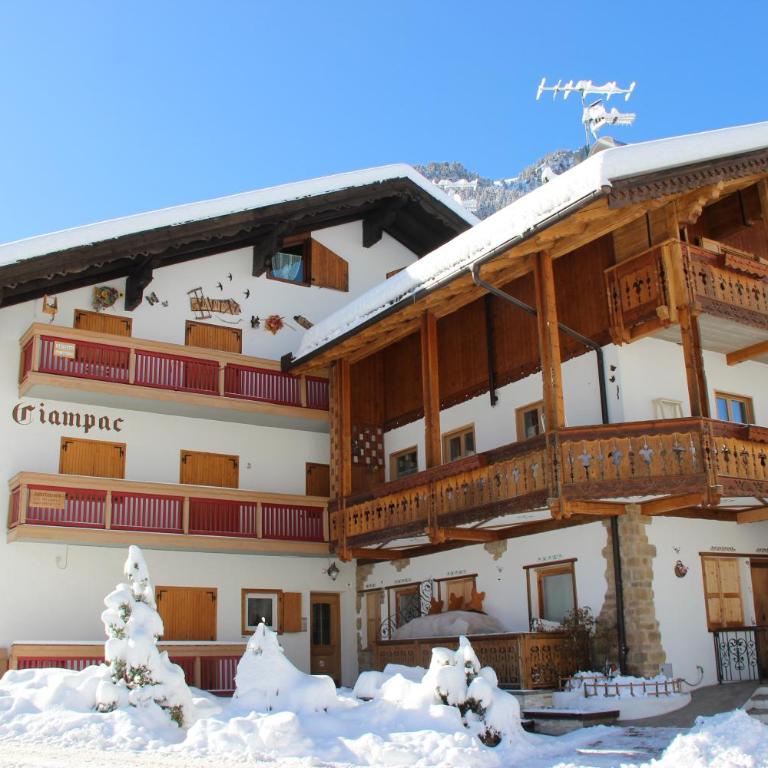 Cèsa Ciampac - Appartamento con 1 Camera da Letto, Balcone e Vista Montagna - 2