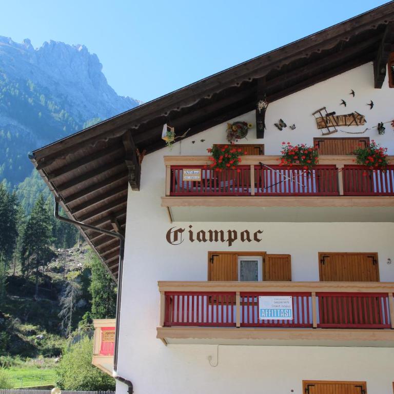 Cèsa Ciampac - Appartamento con 1 Camera da Letto, Balcone e Vista Montagna - 25