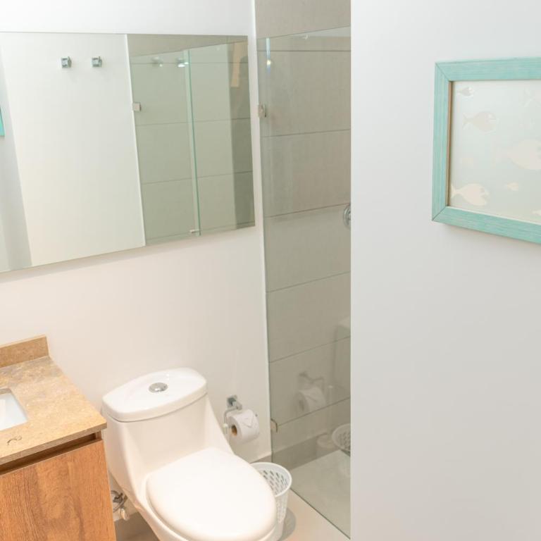 Ambar Roca Suites by Huespedia - Two-Bedroom Apartment with Balcony and Sea View - 3