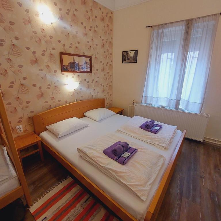 Smestaj Centar Novi Sad,Motorcycle Friendly - Četvorokrevetna Soba sa Sopstvenim Kupatilom - 1