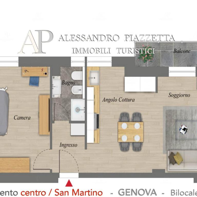 Casa Il Trifoglio - Appartamento con 1 Camera da Letto - 30