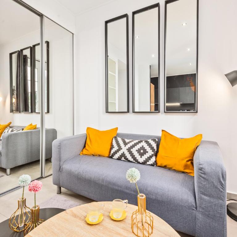 Frontière Monaco - Splendide 2 pièces - Vue Mer - Appartement 1 Chambre - 22