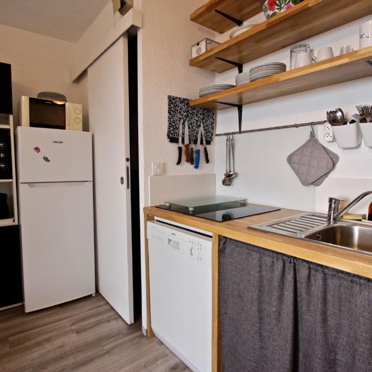 Studio cabine à Chamrousse, 4 pers, balcon sud, bain + WC séparés - FR-1-340-284 - Studio - 2