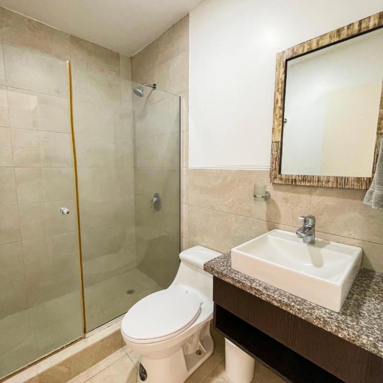 Departamento familiar frente al mar - Two-Bedroom Apartment with Terrace and Sea View - 13