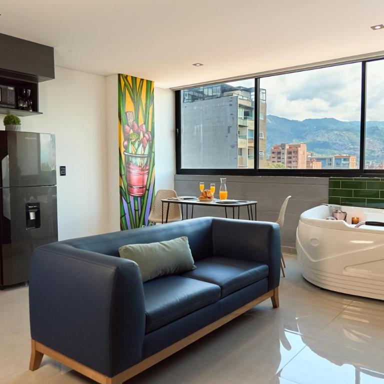 Jacuzzi Retreat Cozy Aparta-Suite Rosa Negra - Apartamento de 2 dormitorios - 4