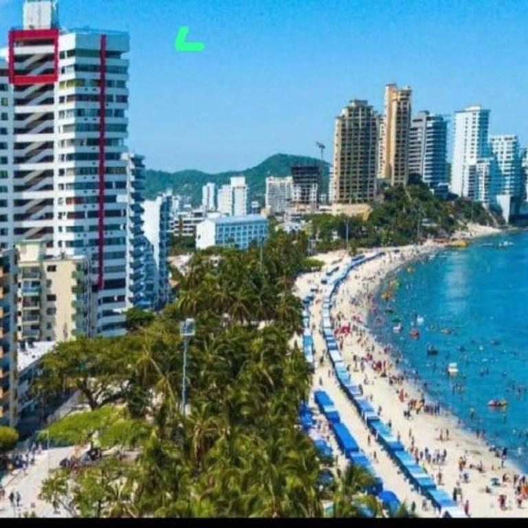 Apartamento frente al mar Rodadero - Apartamento de 2 dormitorios - 8