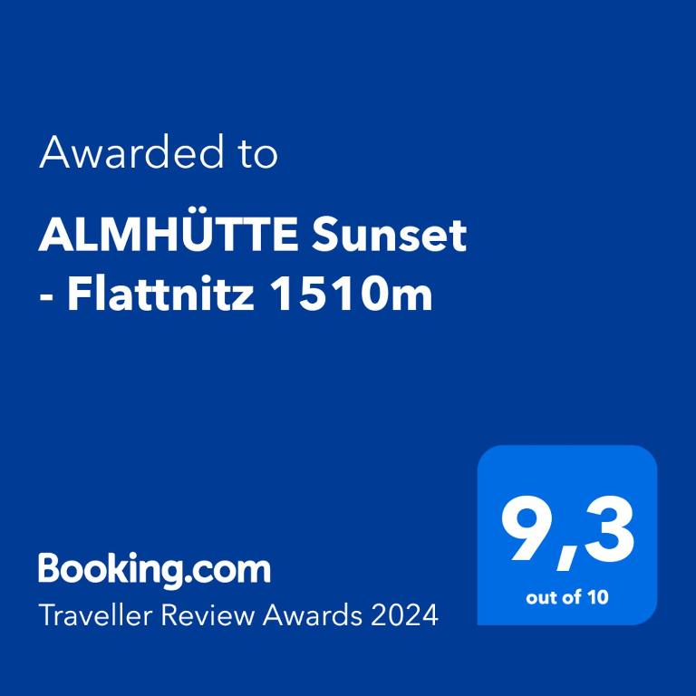 ALMHÜTTE Sunset - Flattnitz 1510m - Chalet mit 3 Schlafzimmern - 6