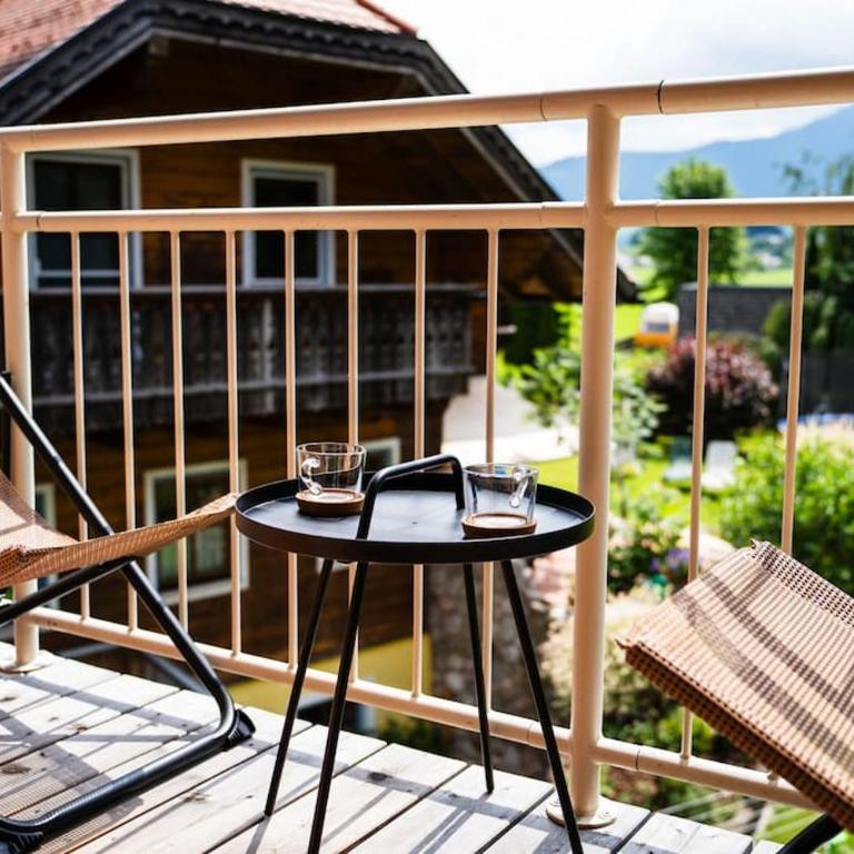 Gästesuite Lichtpunkt - Loft-Feeling in Faistenau - Balkon & Parkplatz - Studio (4 Erwachsene) - 5