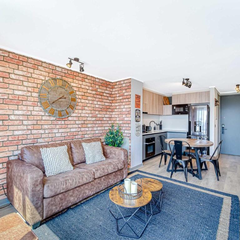 Espacio Nunoa 1BR balcony and free parking - Apartamento - 1