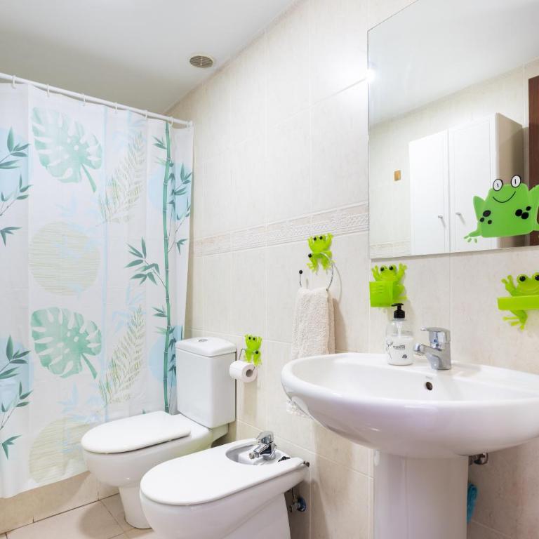 Los Seres , balcón y piscina - Apartamento de 1 dormitorio - 12