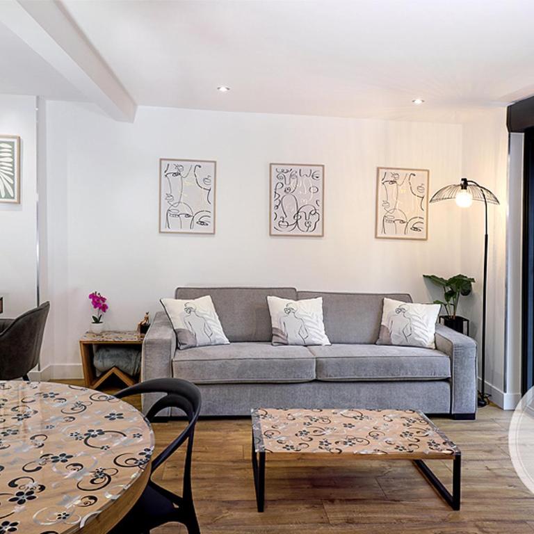 Le Briand Appartement 4étoiles Nancy Thermal Cosy avec Terrasse Wifi - Appartement 1 Chambre - 1