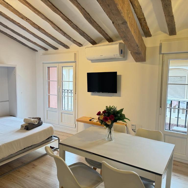 APARTAMENTO LOFT LAUREL coqueto con Aire ac by Apartamentos Logrono org - Apartamento de 1 dormitorio - 3