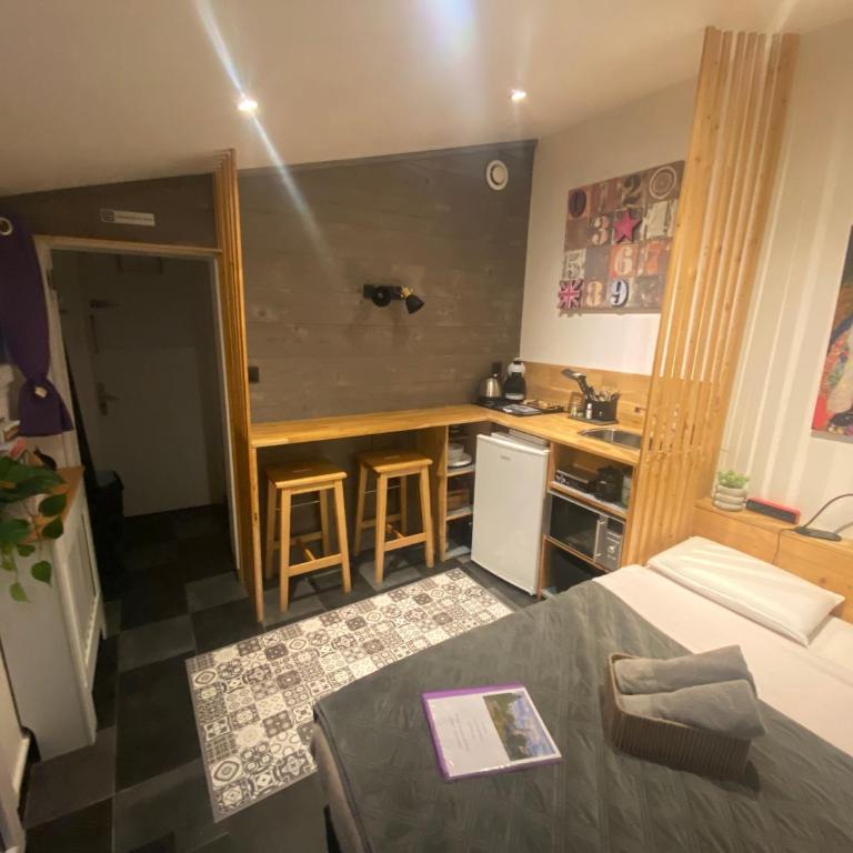 Le nid Nantais chambre équipée à Nantes, parc - expo , stade La Beaujoire - Doppelzimmer mit Gartenblick - 8