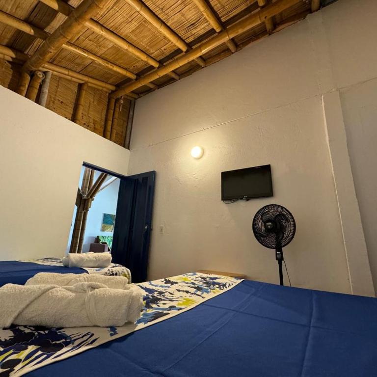 Finca Hotel San Cristobal Quindio - Quadruple Room with Private Bathroom - 16