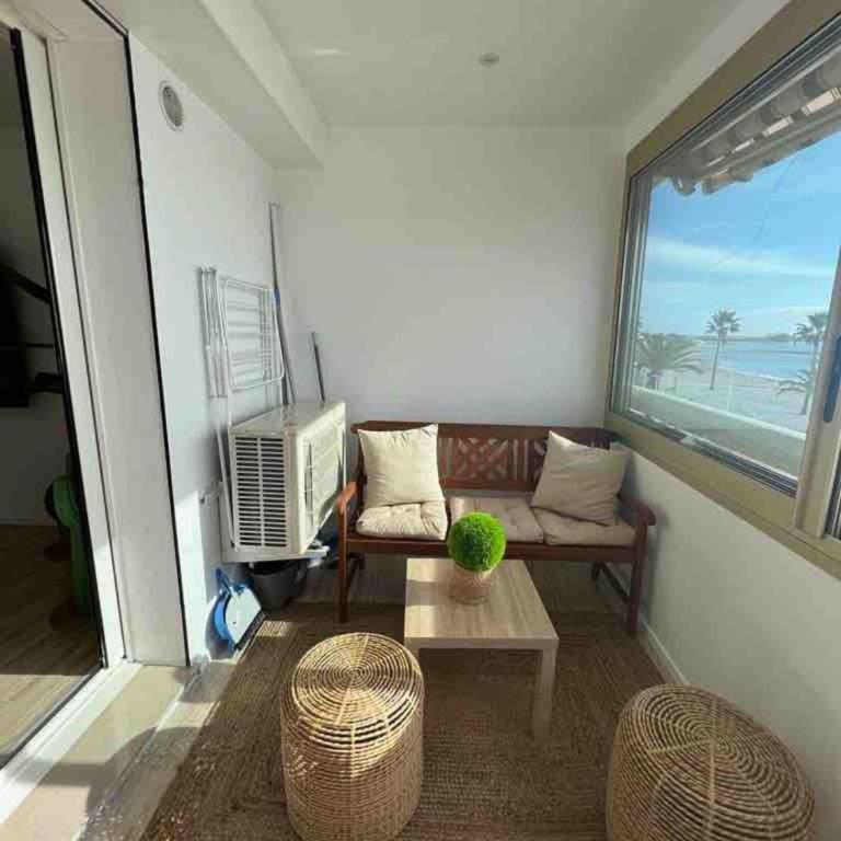 Vue mer & plage directe les pieds dans l'eau - Terrasse ensoleillée - Parking privé - Appartement - 23