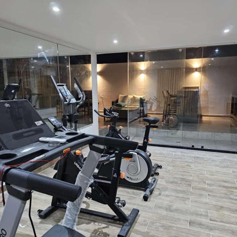 Depto Moderno 1BR gimnasio sauna jacuzzi y piscina rooftop - Apartamento de 1 dormitorio - 2