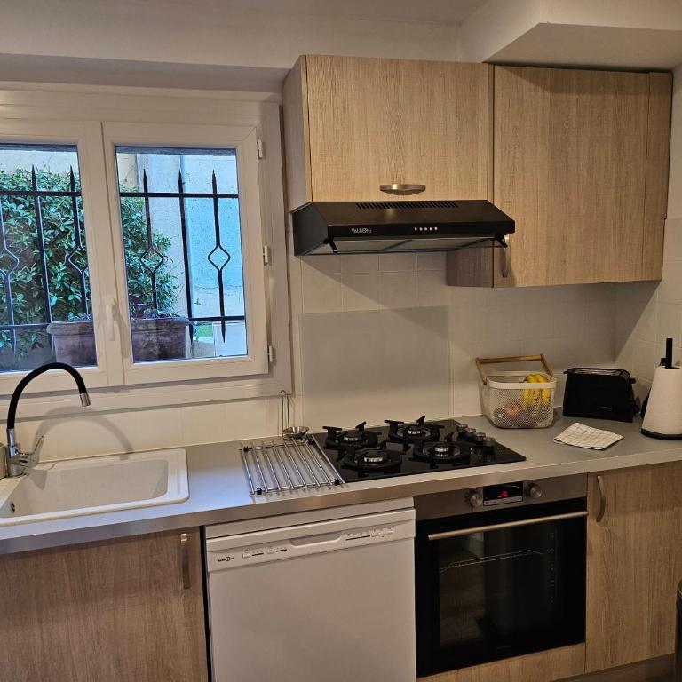 Vue mer, au calme, avec jardin ! - Appartement 1 Chambre - 26