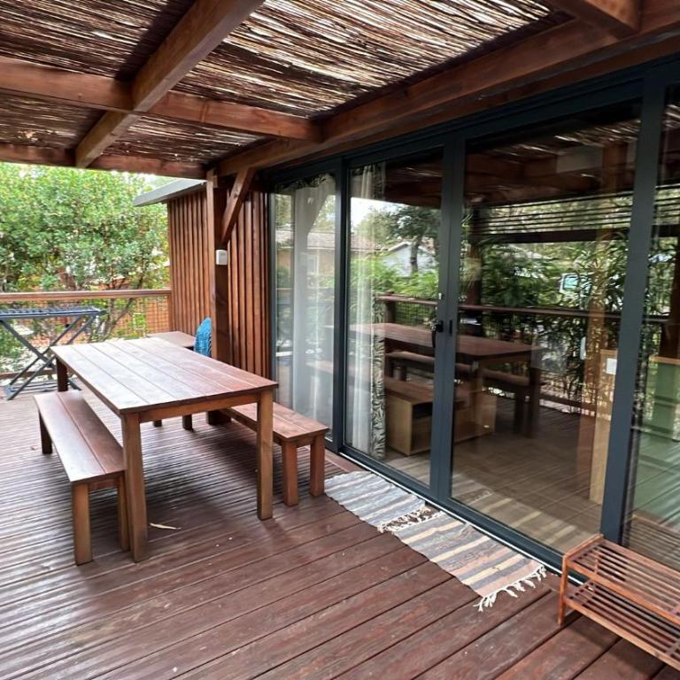 chalet 315 camping 4 étoiles Bassin d'Arcachon La Teste - Chalet mit 3 Schlafzimmern - 2