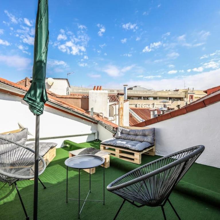 Atico-dúplex con dormitorio y terraza, Goya - Apartment - Split Level - 16