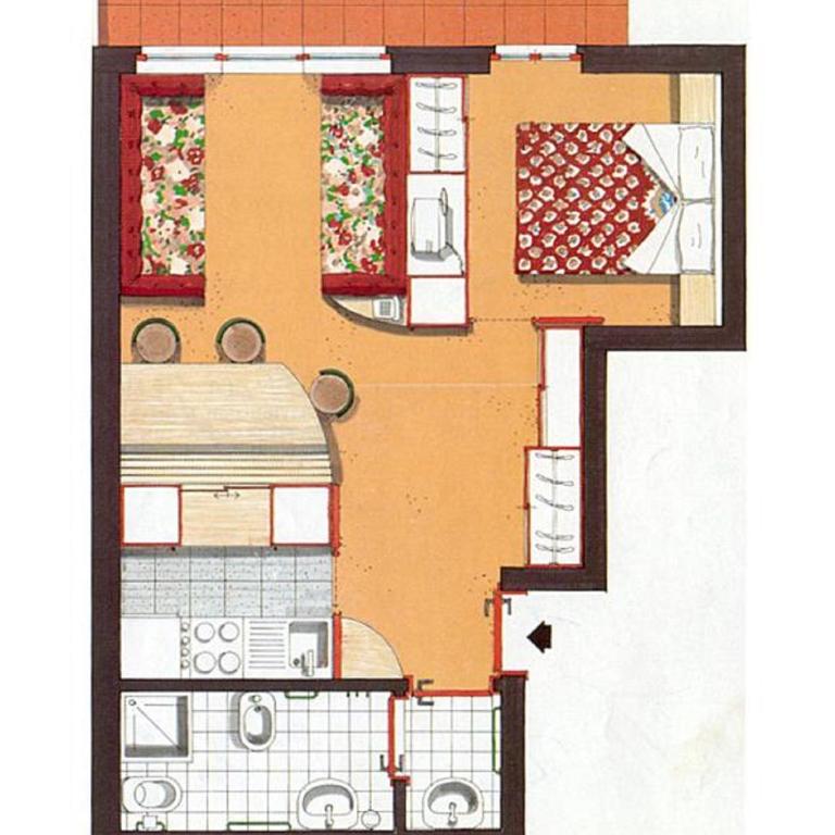 Residence Orsa Maggiore - Appartamento con 1 Camera da Letto - 6