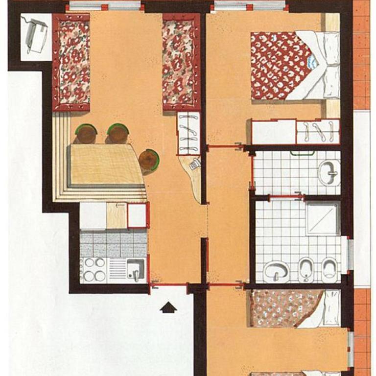 Residence Orsa Maggiore - Appartamento Superior con 2 Camere da Letto - 6