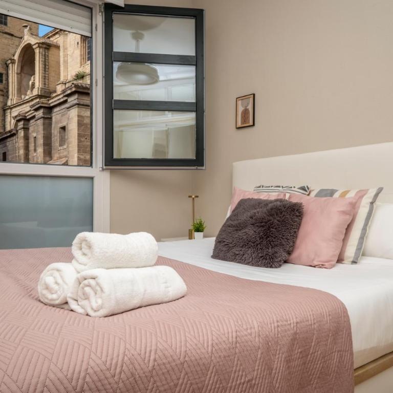 Santiago Tower Aire Ac casco antiguo By Apartamentos Logrono - Apartamento de 1 dormitorio - 9