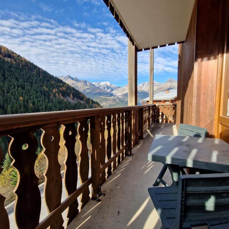 Studio 4 pers au coeur de Valfréjus avec balcon, cuisine équipée, casier à skis - FR-1-265-255 - Studio - 7