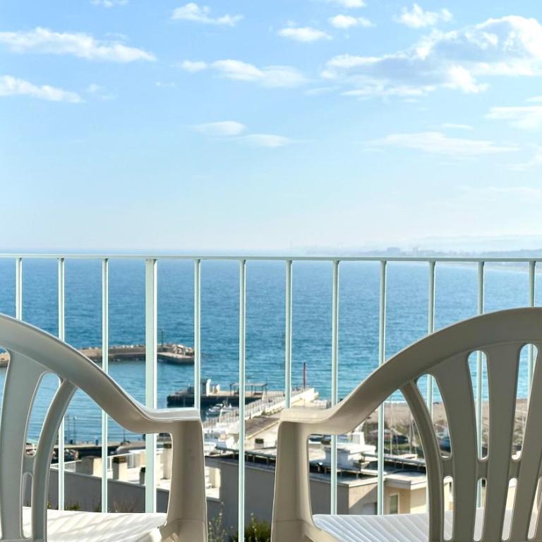 Numana, cielo-terra con meraviglioso giardino vista mare - N254 - One-Bedroom Apartment - 1