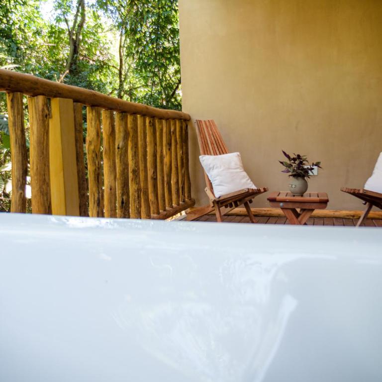 La Aldea De La Selva Lodge - Double Twin Suite Junior - 9