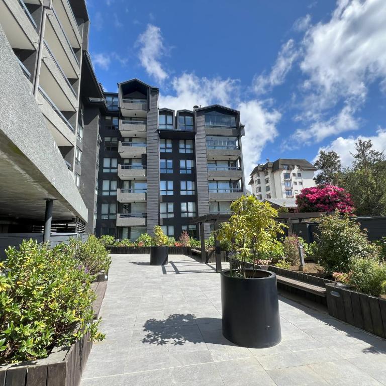 Depto céntrico, cálido y full equipado junto al lago - Apartamento de 1 dormitorio con balcón - 7