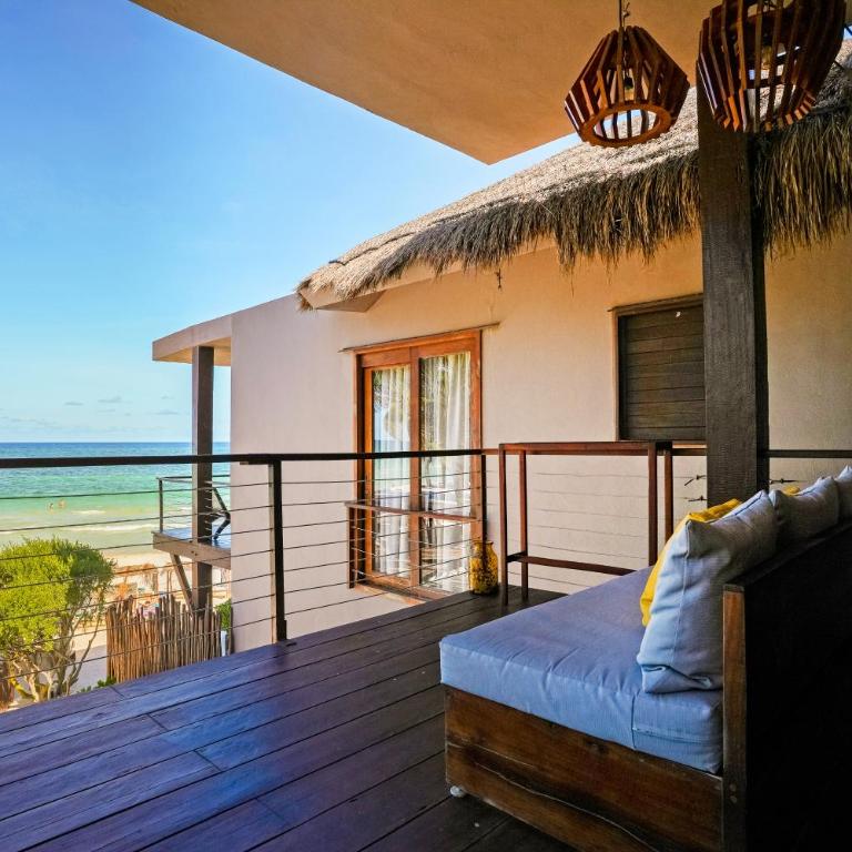 La Zebra Tulum, a Small Luxury Hotel - Suite con balcón y vistas al mar - 4