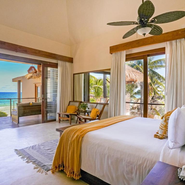 La Zebra Tulum, a Small Luxury Hotel - Suite con balcón y vistas al mar - 6