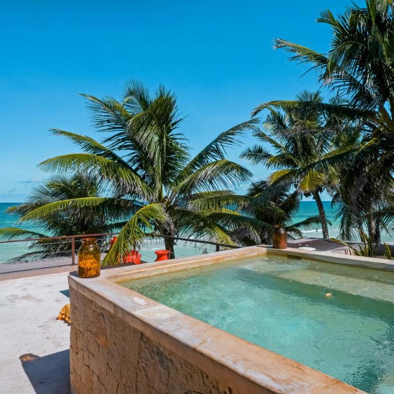 La Zebra Tulum, a Small Luxury Hotel - Ático con piscina pequeña - Frente a la playa - 8